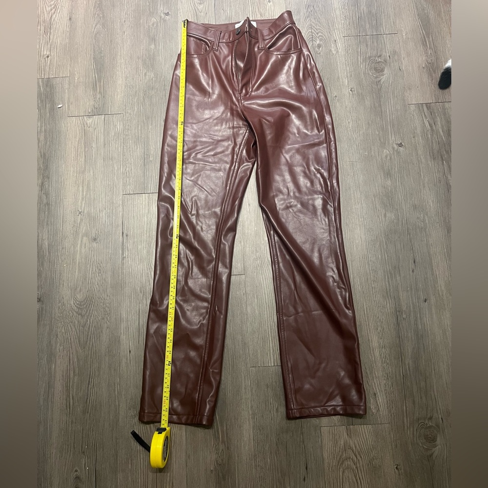 Abercrombie pants leather